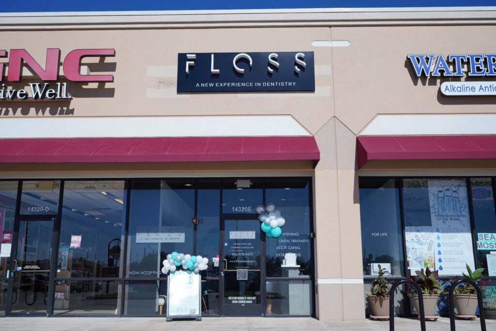 FLOSS Dental of Tomball exterior at 14320 FM 2920, Suite E, Tomball, TX